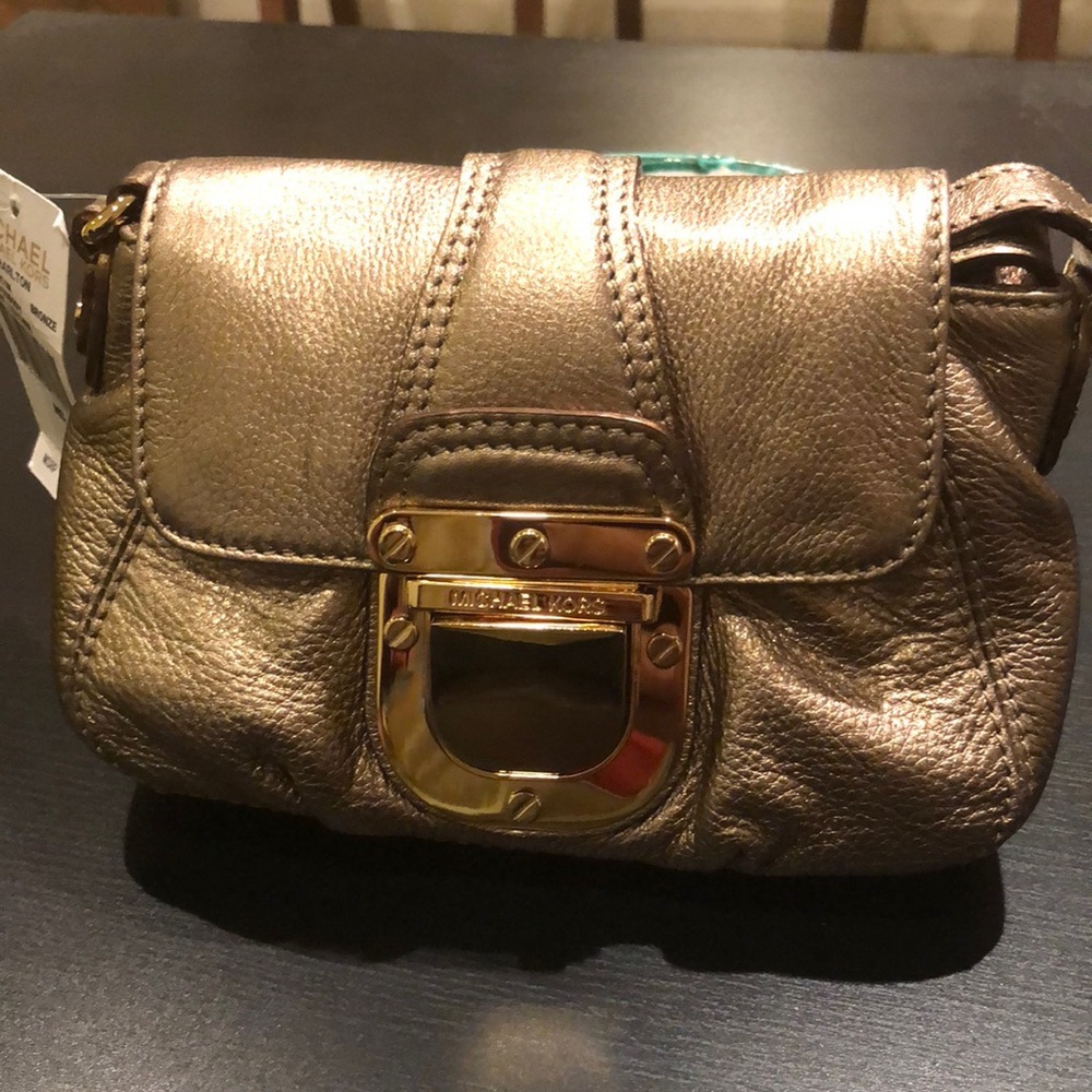 Michael Kors Charlton Bronze Crossbody